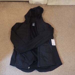 Kohl's Mixed Media Black Jacket